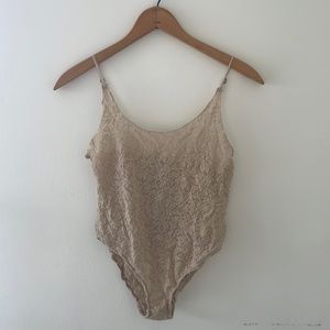 Alice and Olivia Lace Body Suit